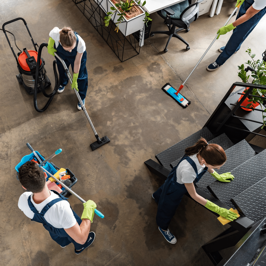 cleaning an office in san diego